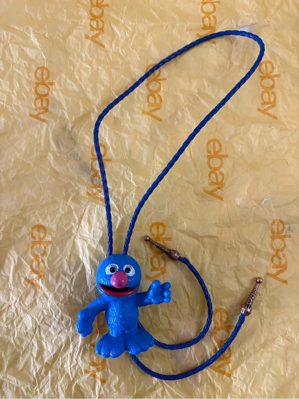 Blue -Texture Kids Toy Bolo Tie
